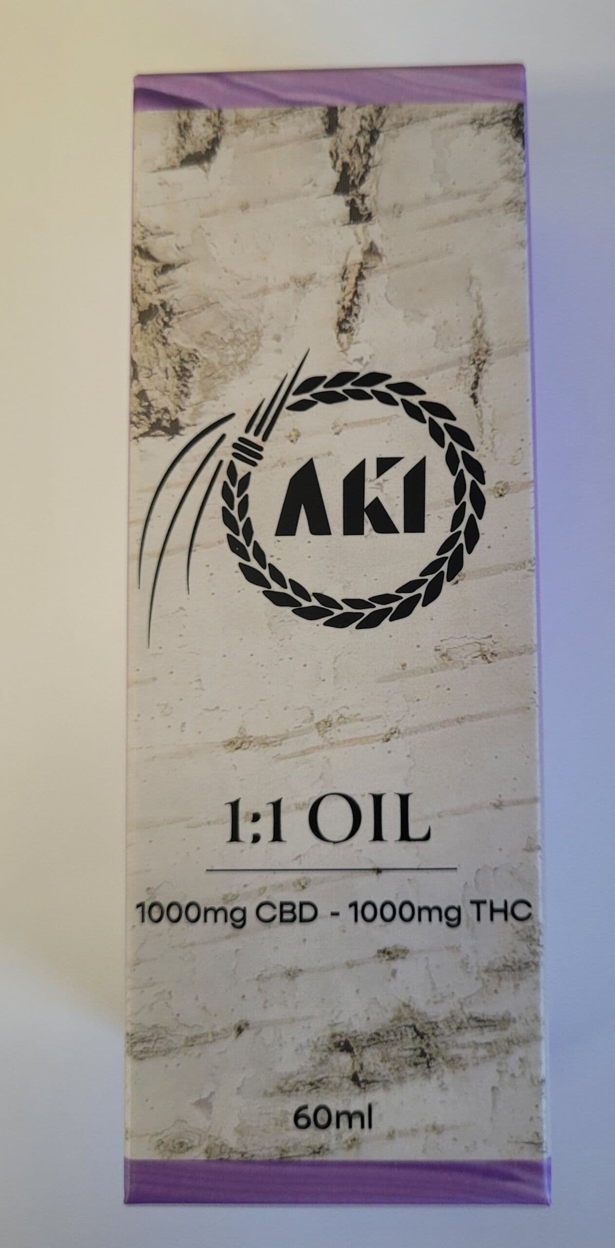 Tincture 1:1Oil (1000 CBD/1000 THC)