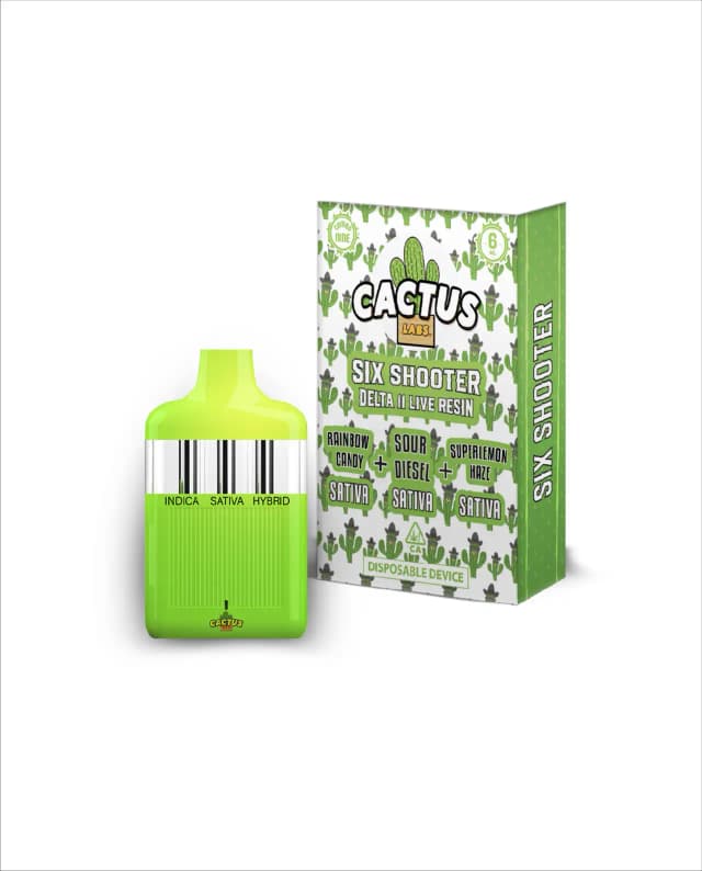 Rainbow Candy, Sour Diesel, & Superlemon Haze - 6ml - Six Shooter Delta 11