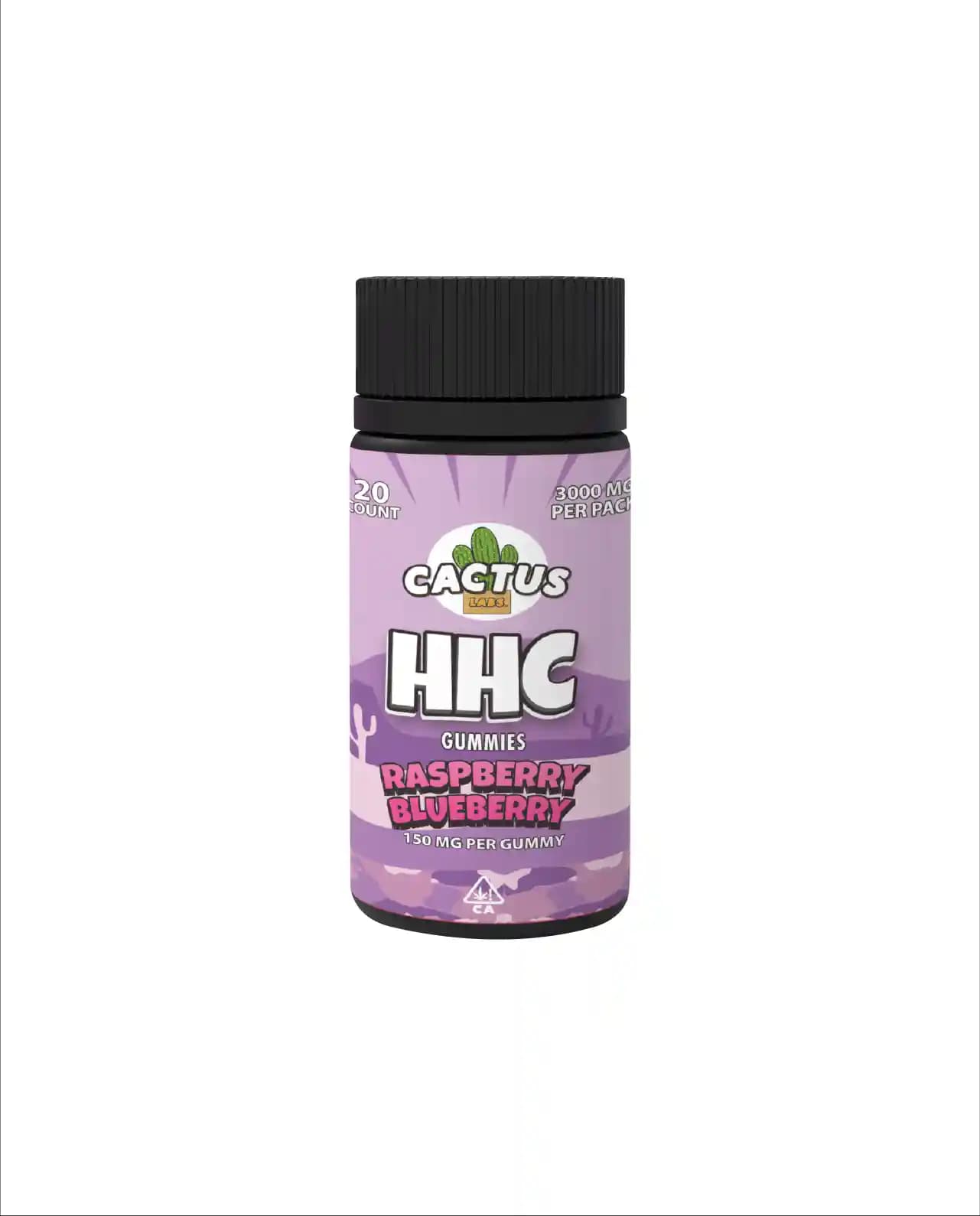Raspberry Blueberry - HHC Gummies