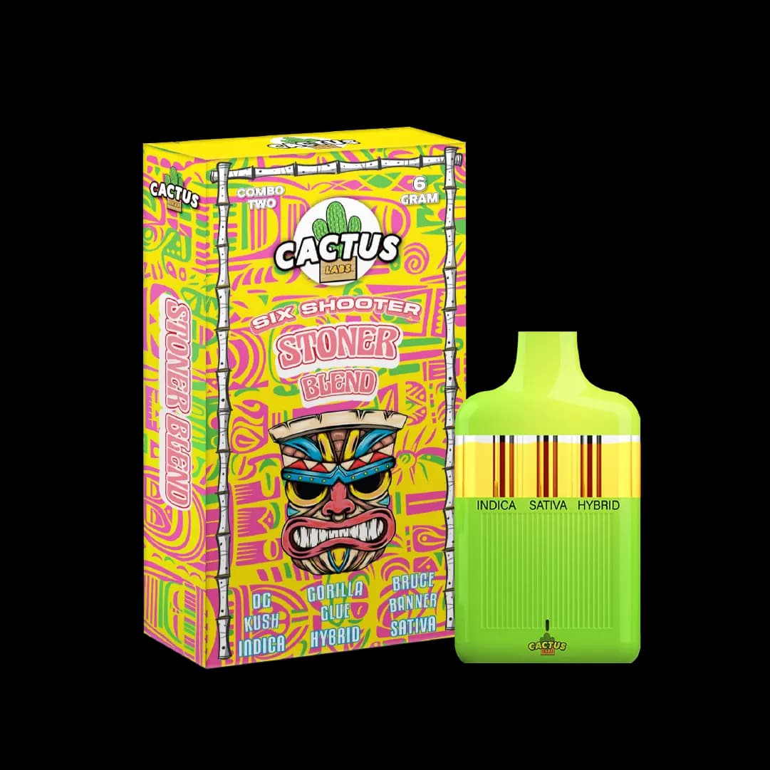 OG Kush + Gorilla Glue + Bruce Banner Combo Two 6GM - Six Shooter Stoner Blend