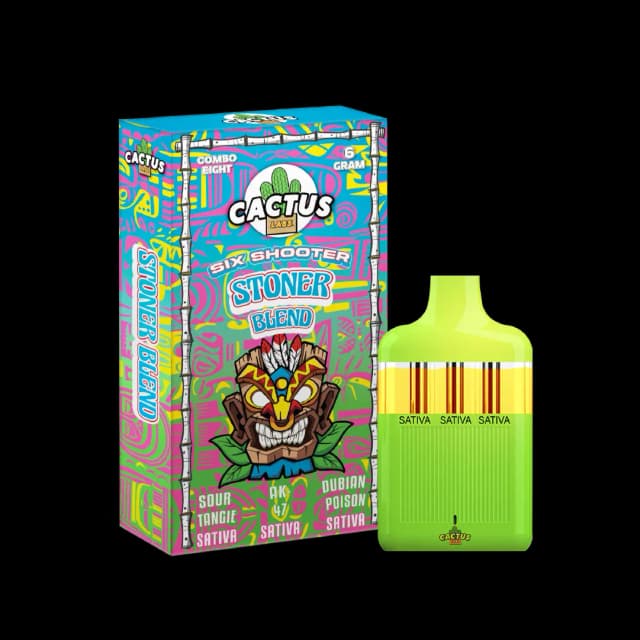 Sour Tangie + AK-47 + Dubian Poison Combo Eight 6GM - Six Shooter Stoner Blend