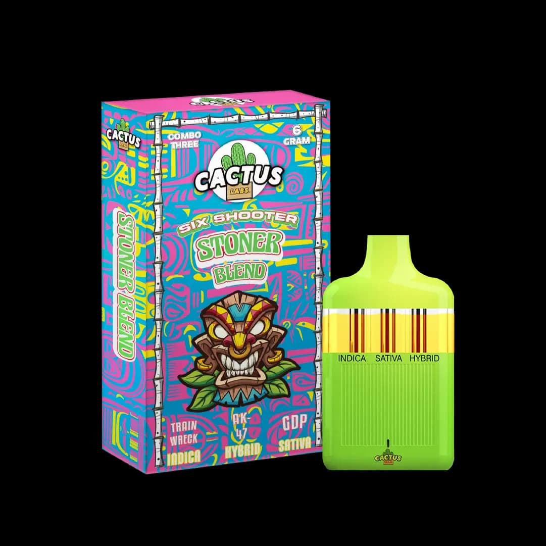 Train Wreck + AK-47 + GDP Combo Three 6GM - Six Shooter Stoner Blend