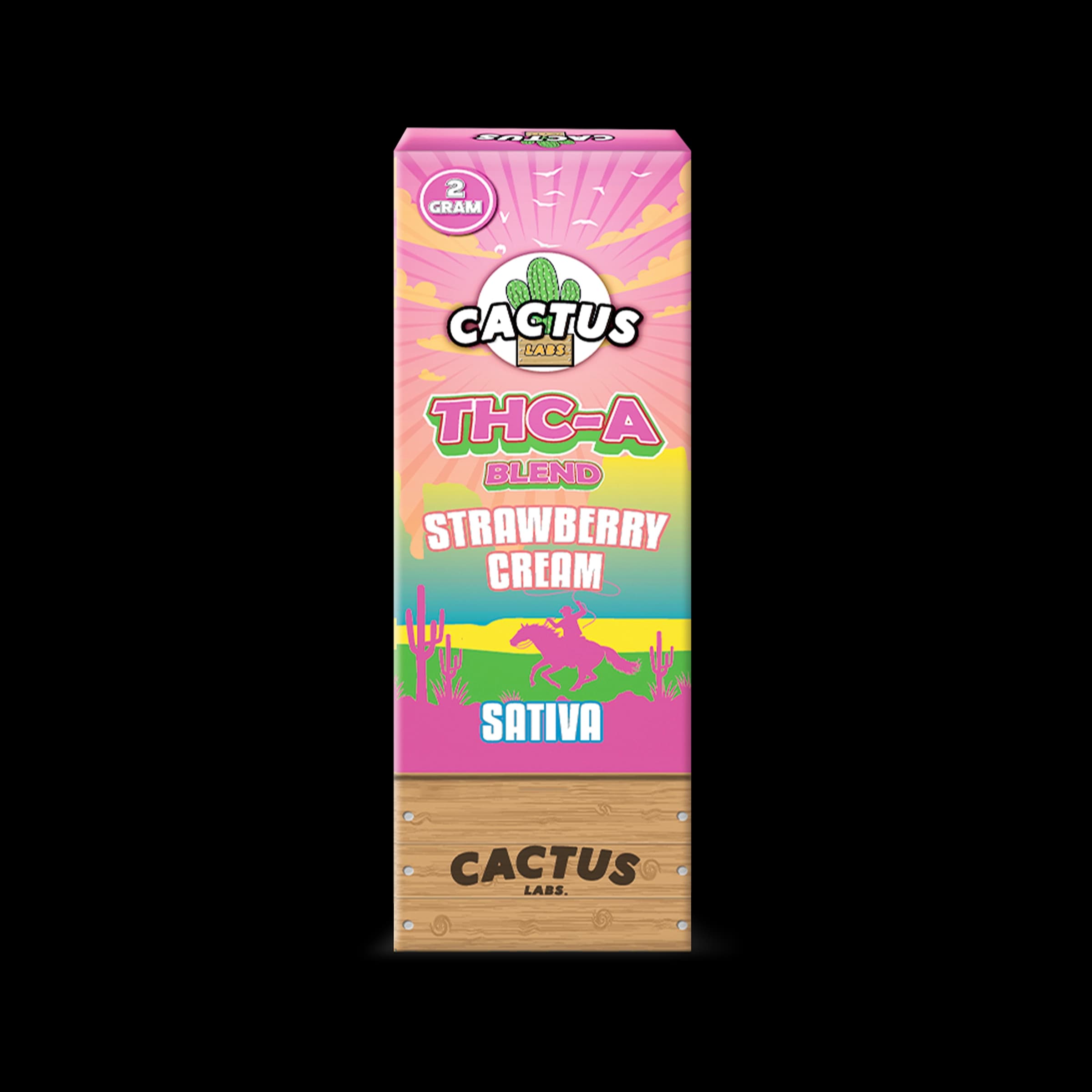 Strawberry Cream - Cactus THC-A Blend (2g)