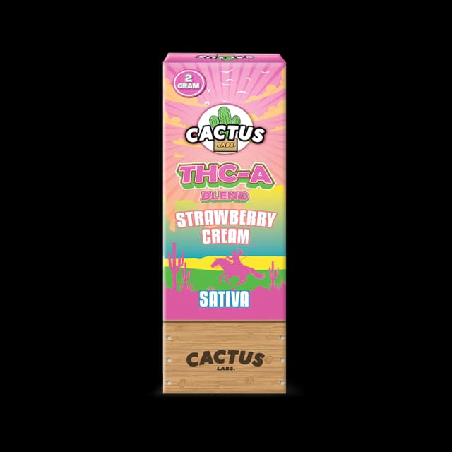 Strawberry Cream - Cactus THC-A Blend (2g)