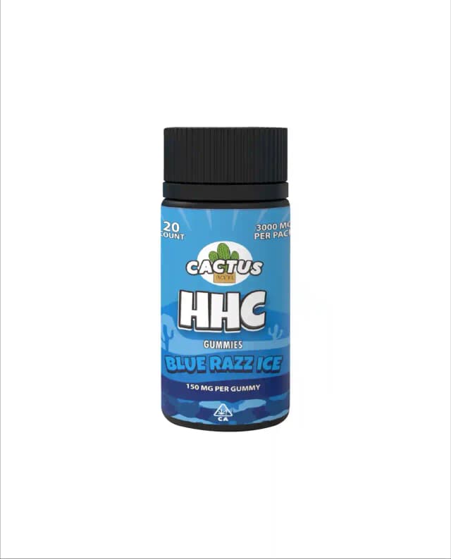 Blue Razz Ice - HHC Gummies