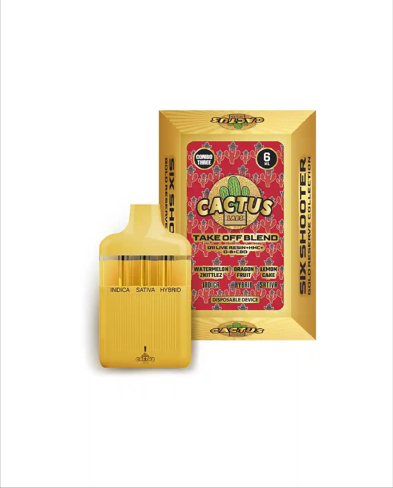 Six Shooter Take Off Blend Gold Reserve