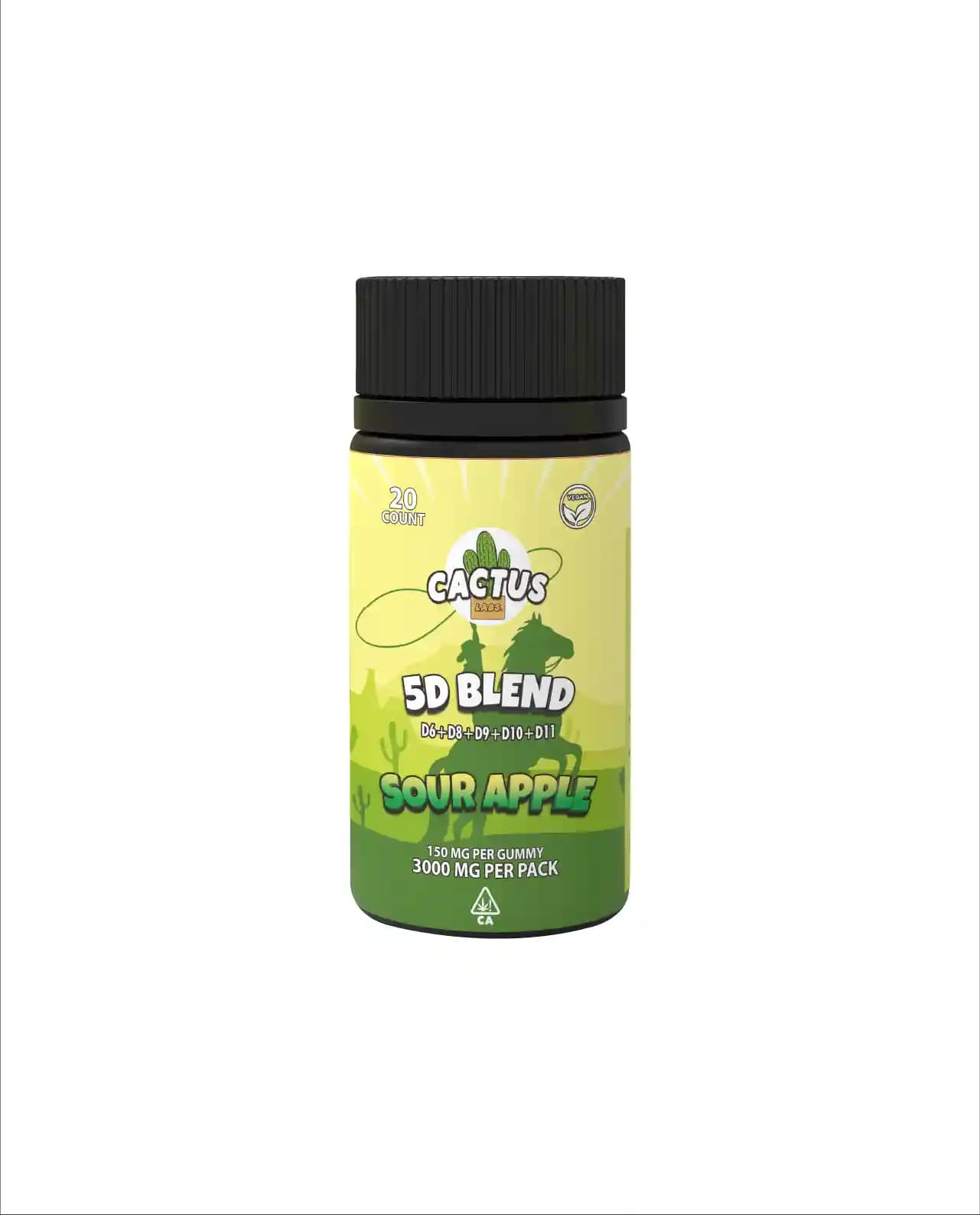 Sour Apple - 5D Blend Gummies