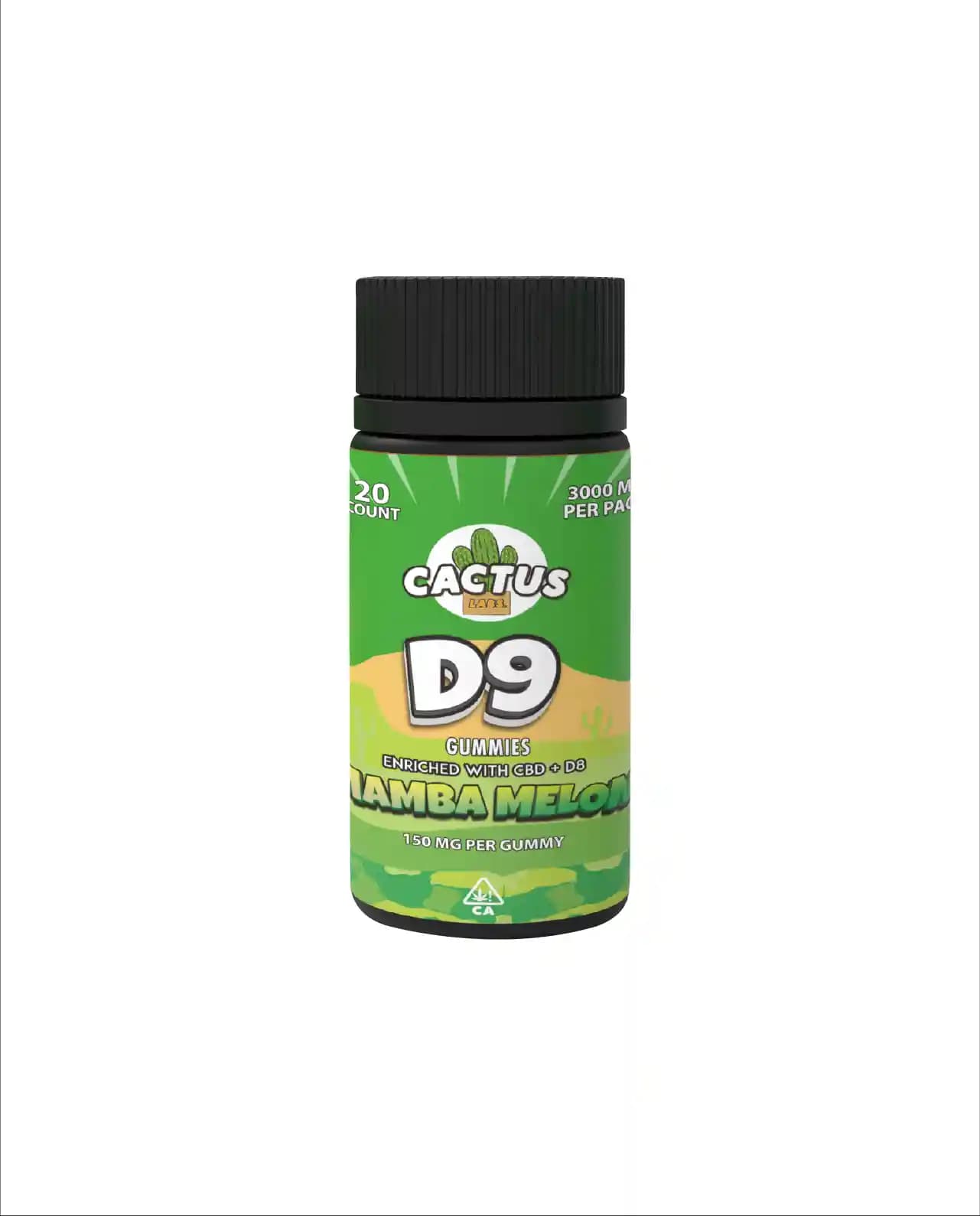 Mamba Melon - D9 Gummies