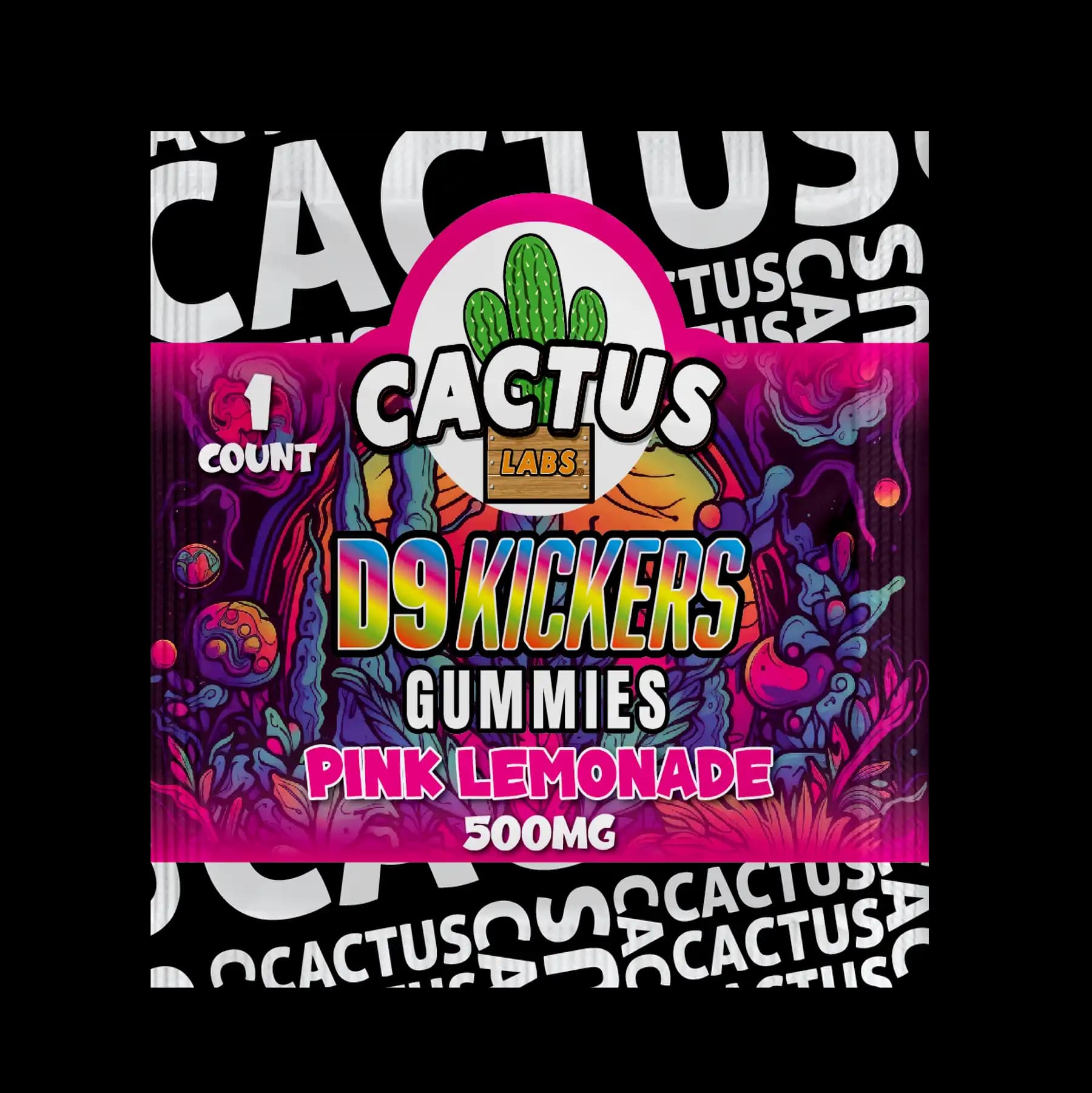 Pink Lemonade - Delta 9 Kickers Gummies