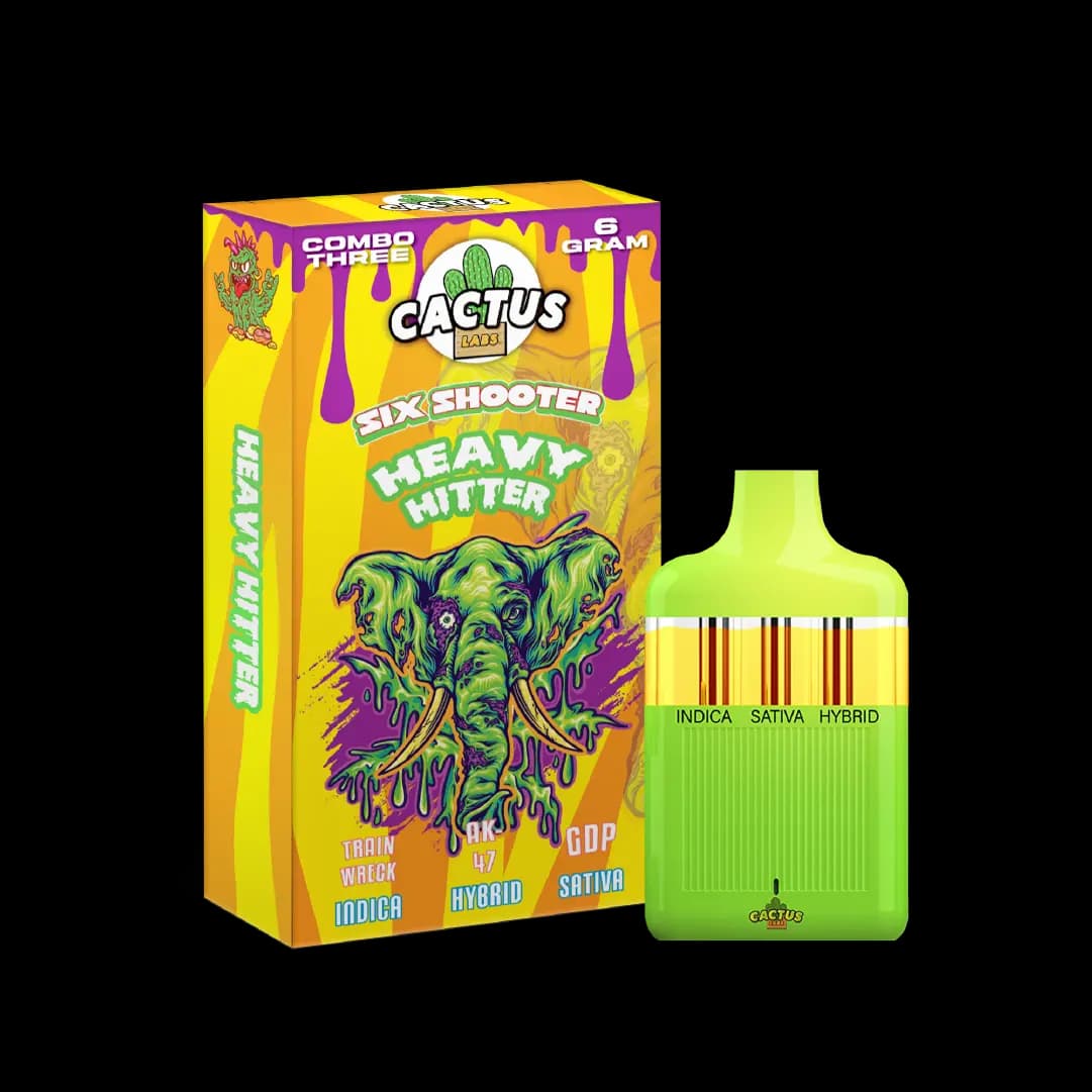 Train Wreck + AK-47 + GDP Combo Three 6GM - Six Shooter Heavy Hitter