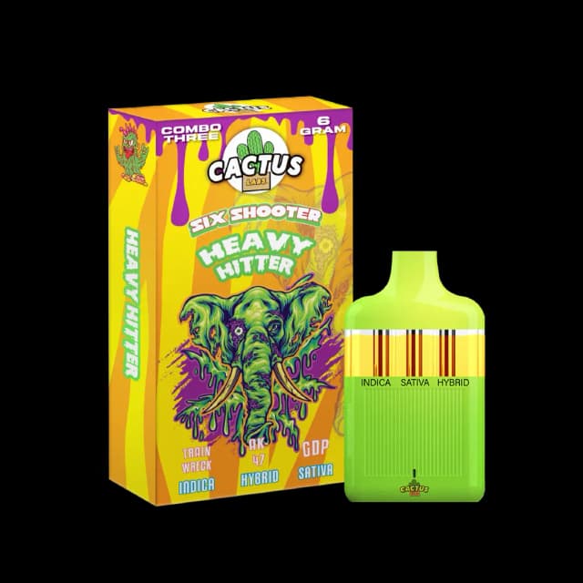 Train Wreck + AK-47 + GDP Combo Three 6GM - Six Shooter Heavy Hitter