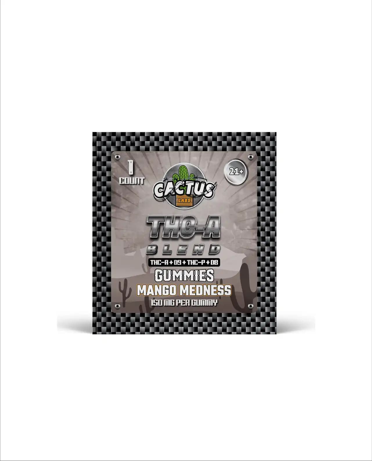 MANGO MEDNESS Per - THC-A Blend Gummies