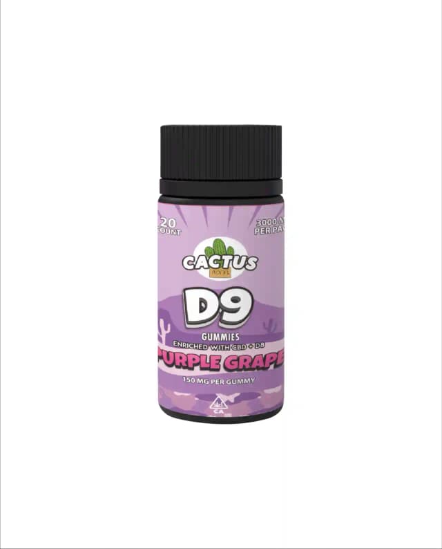 Purple Grape - D9 Gummies