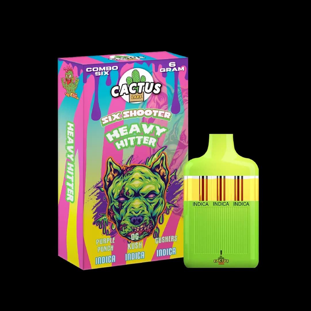 Purple Punch + OG Kush + Gusher Combo Six 6GM - Six Shooter Heavy Hitter