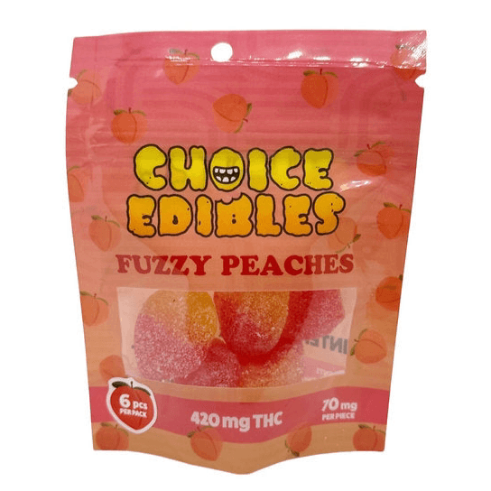 THC Fuzzy Peaches 420mg