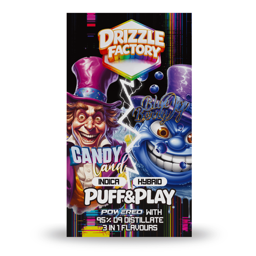 Candy Land/Blueberry - Puff & Play 6g Vape