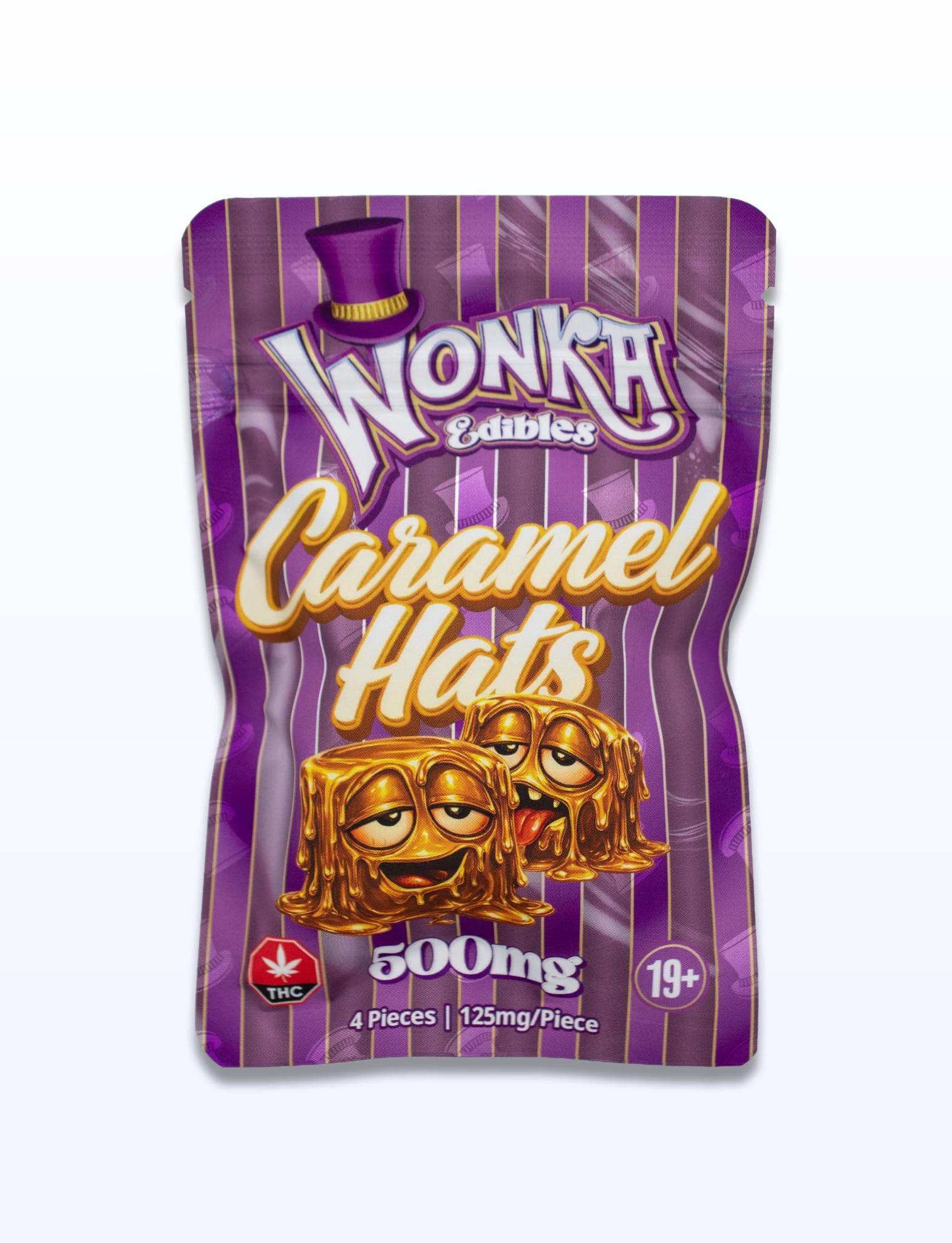 Wonka Caramel Hats - Edibles