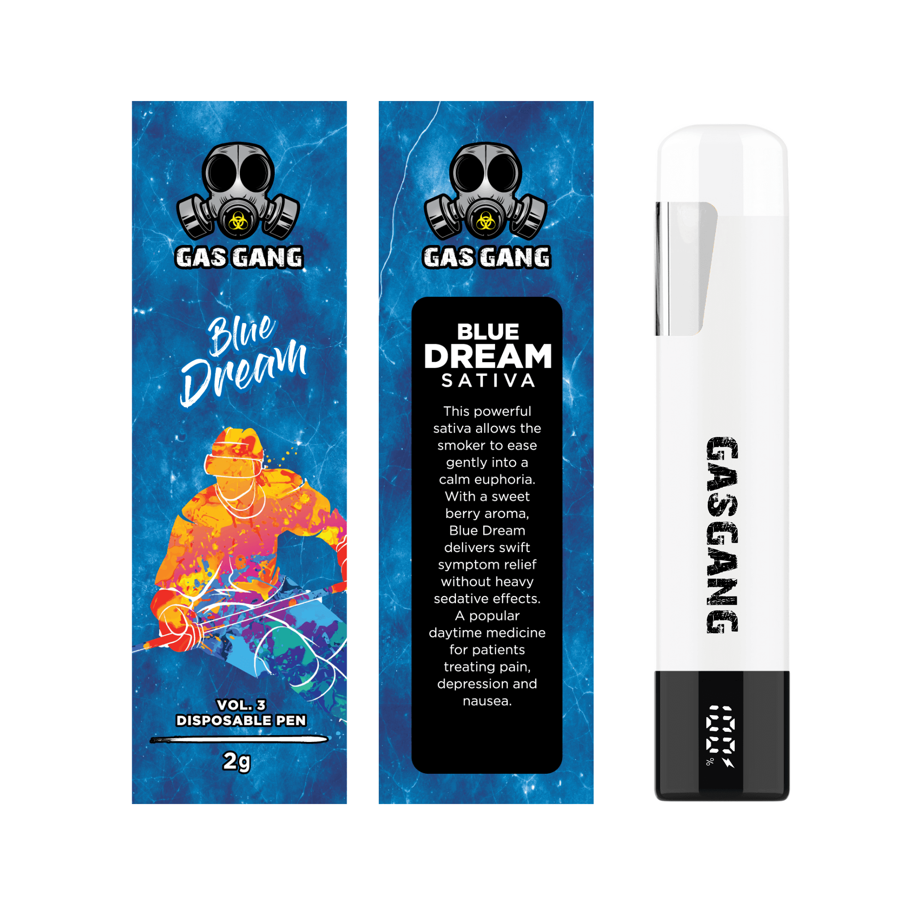 Blue Dream - 2g Flavour Vape