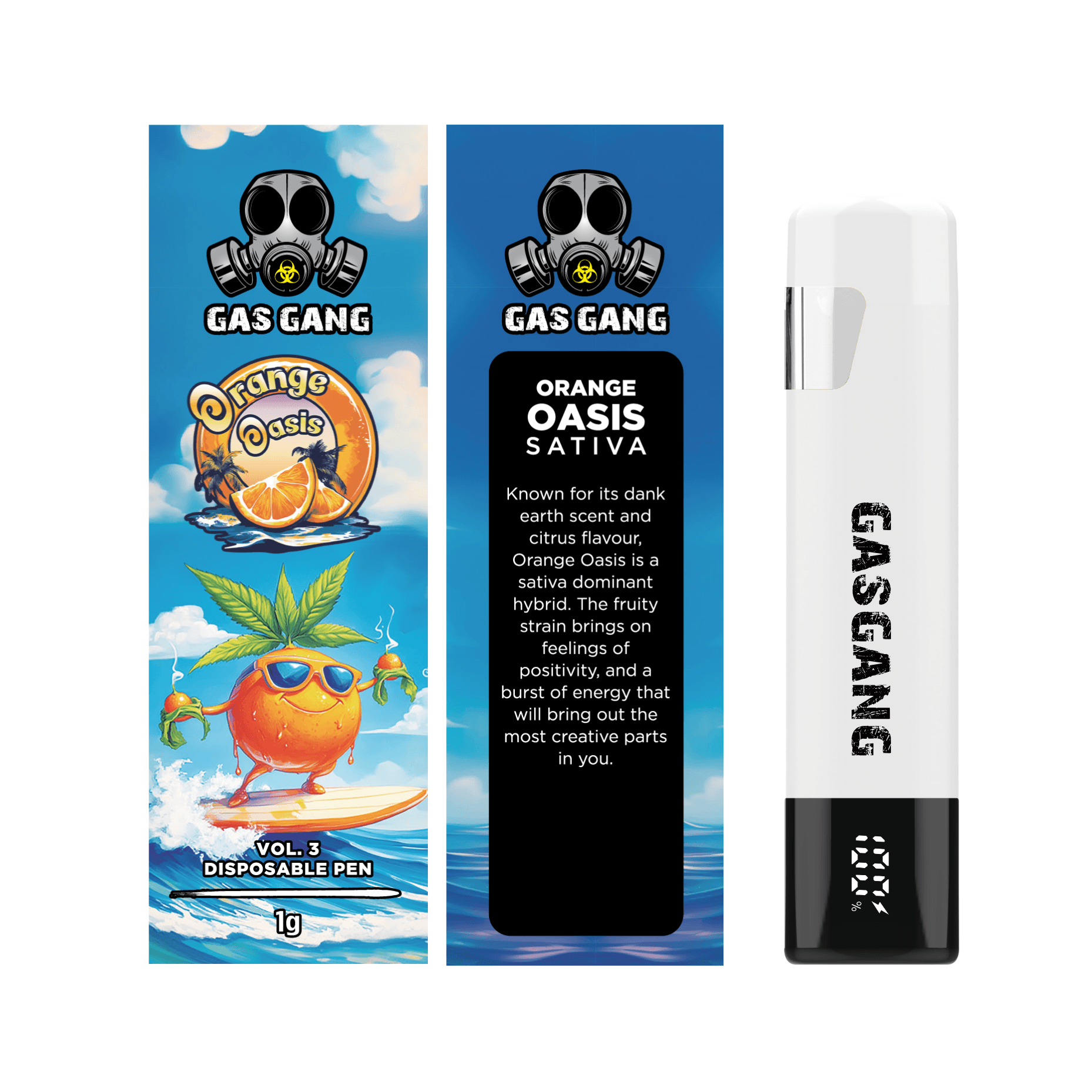 Orange Oasis - 1g Flavour Vape