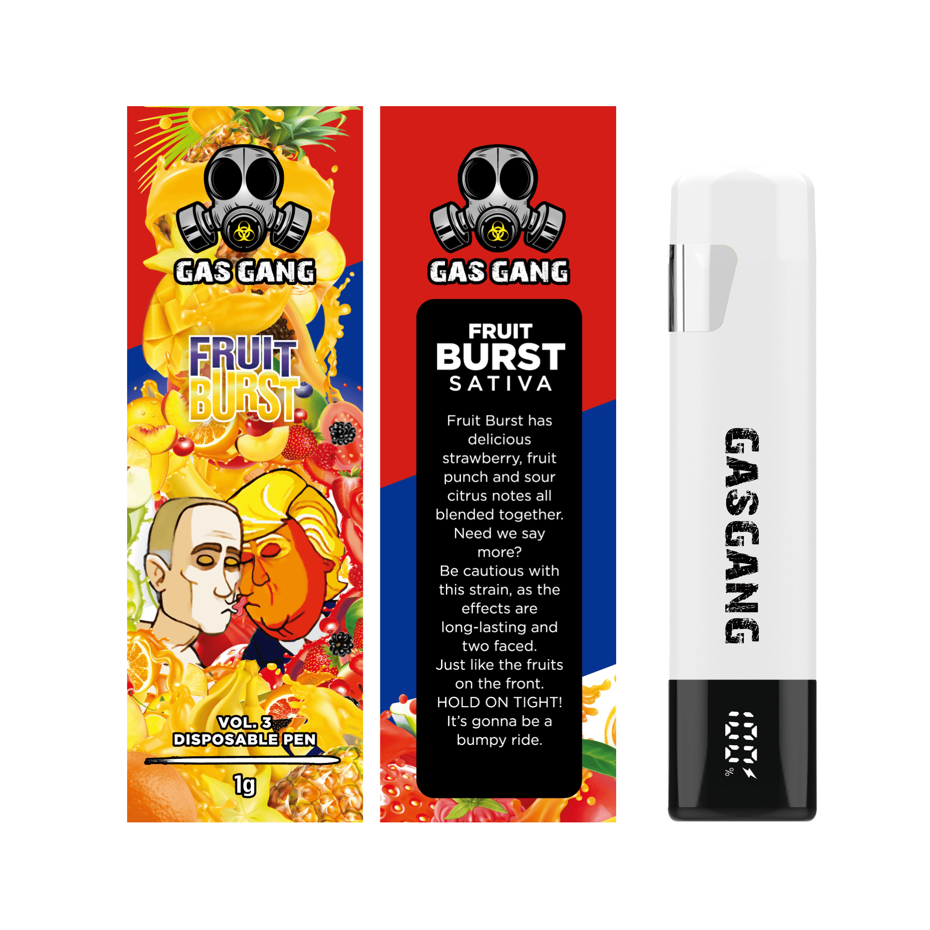 Fruit Burst - 1g Flavour Vape