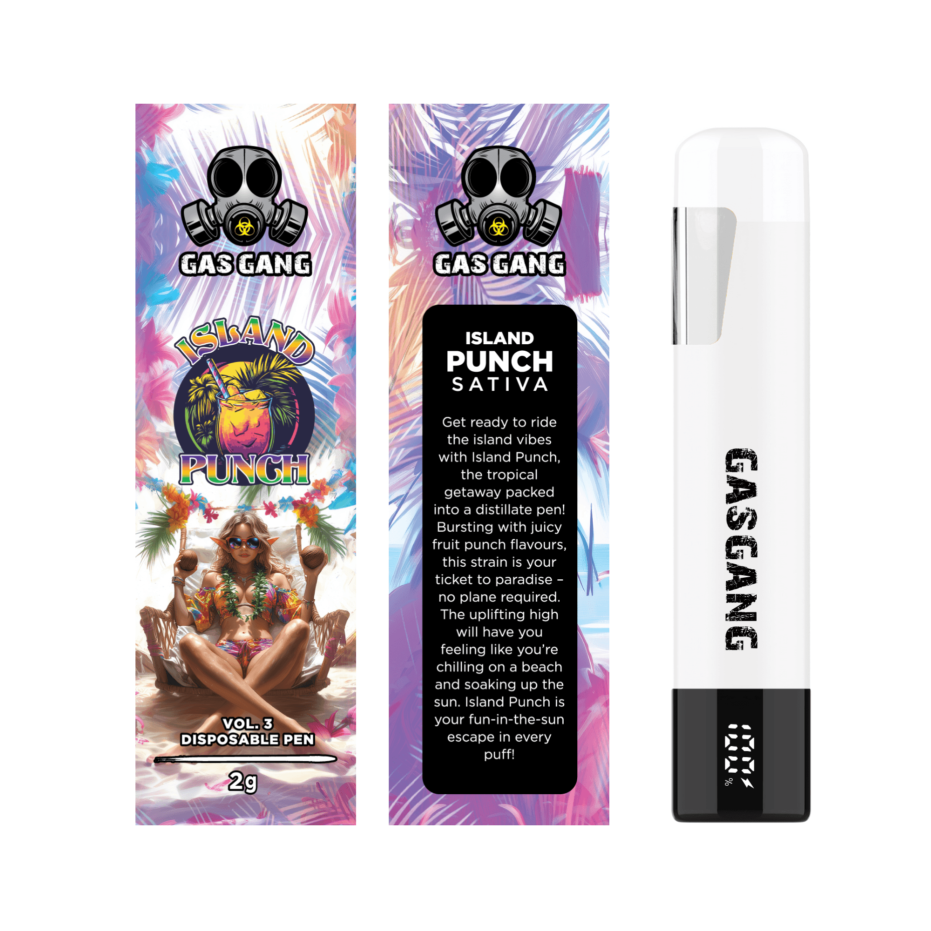Island Punch - 2g Flavour Vape