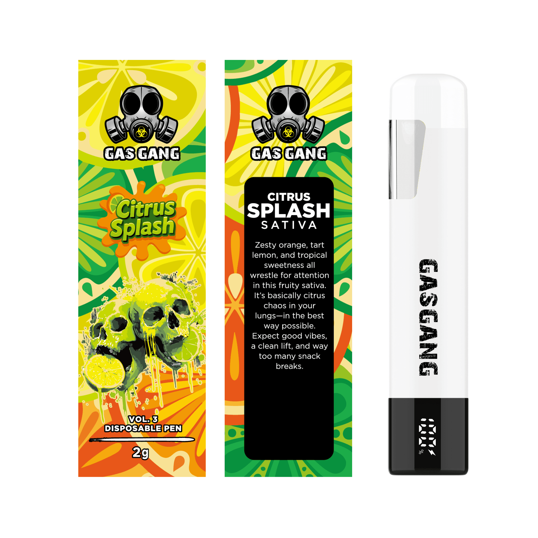 Citrus Splash - 2g Flavour Vape