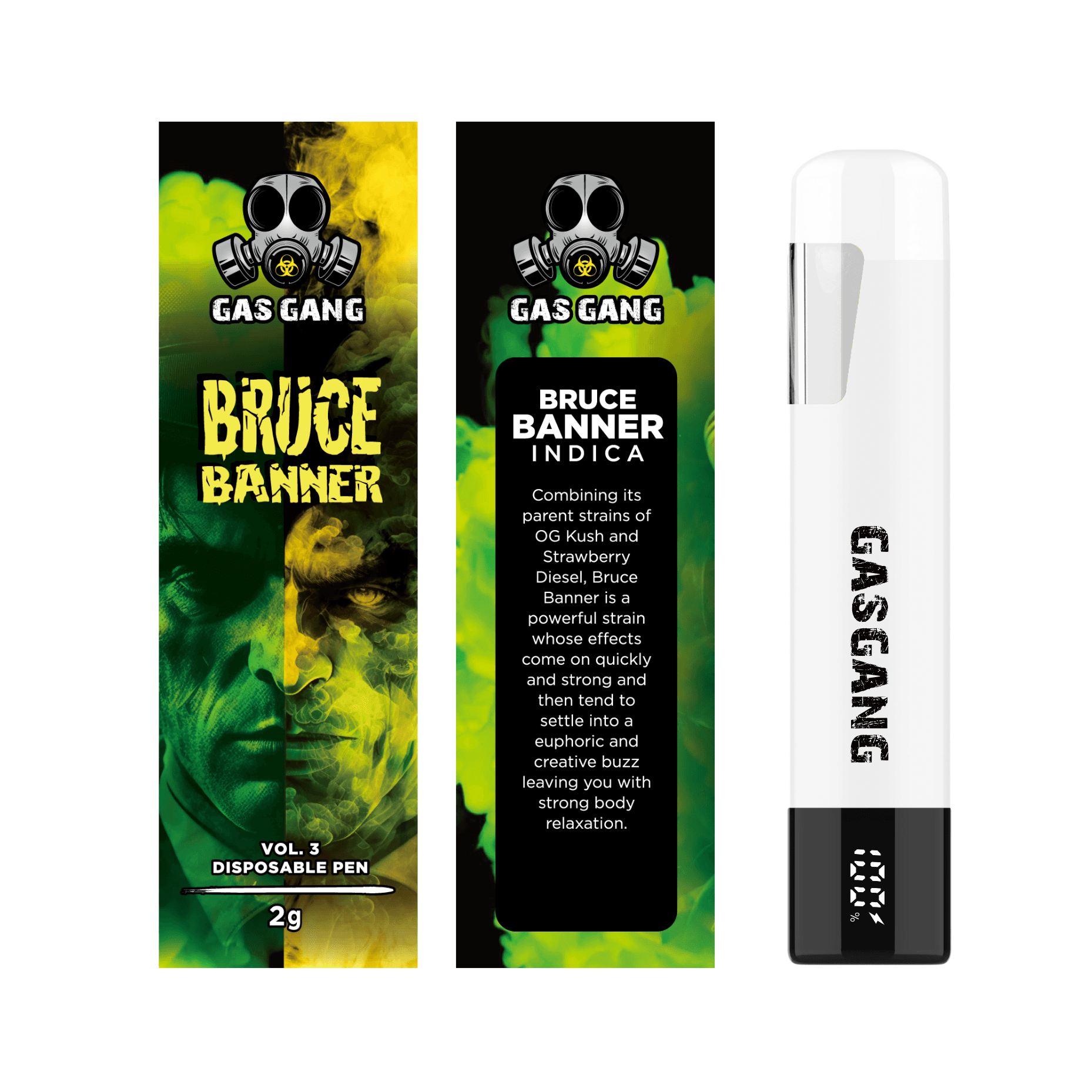 Bruce Banner - 2g Flavour Vape