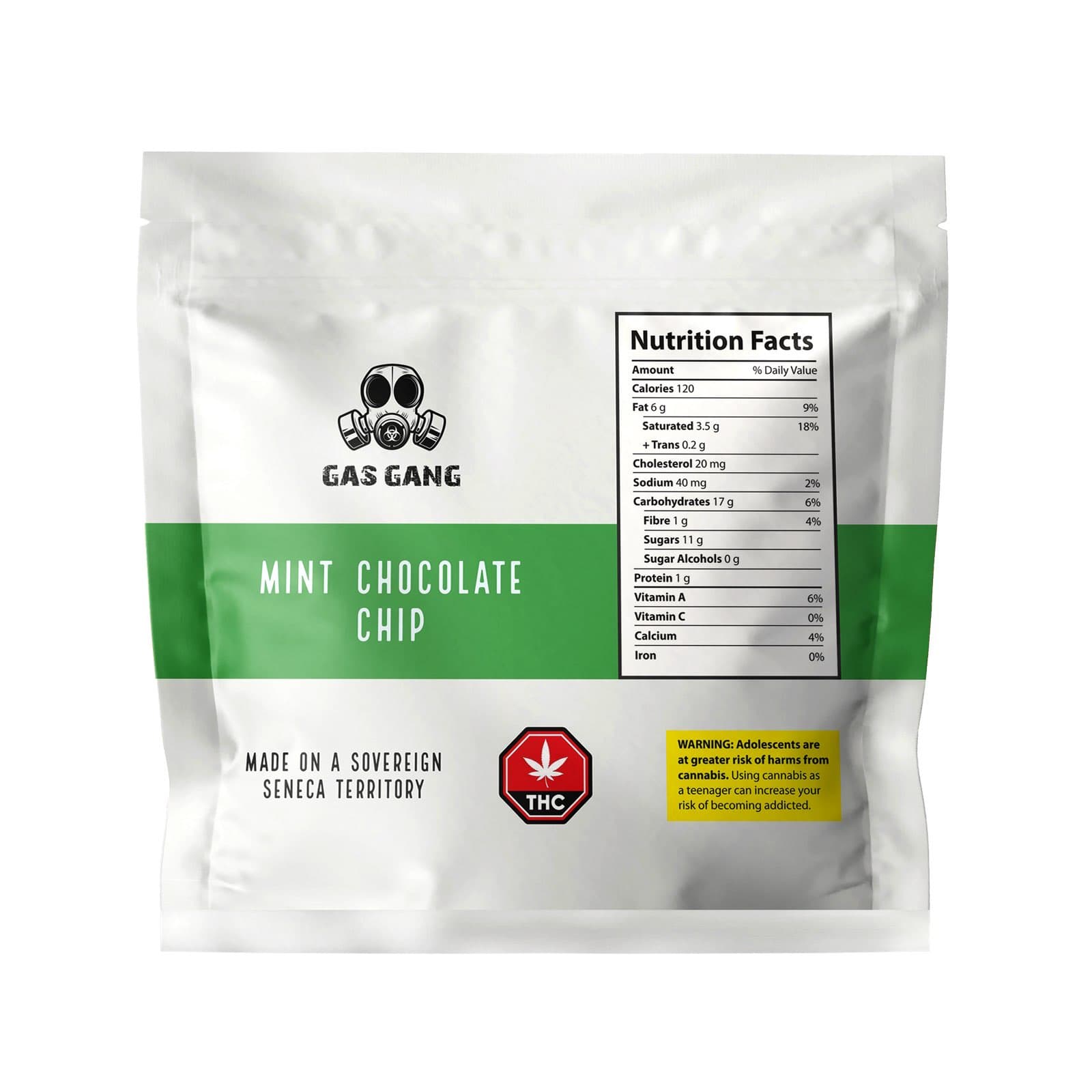 Gas Gang Mint Chocolate Chip 2 - Edible