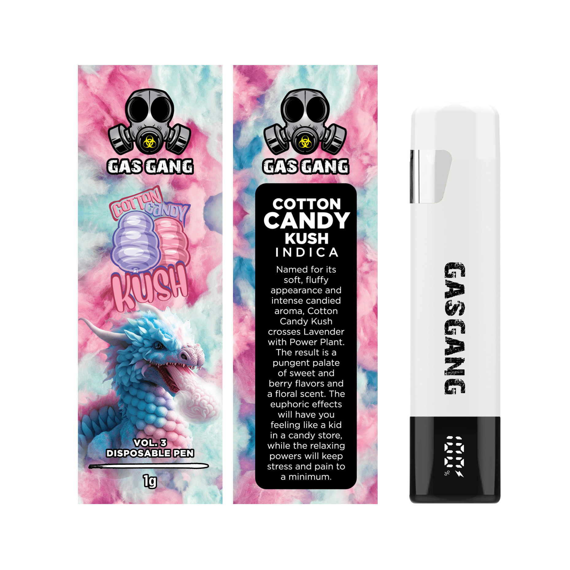 Cotton Candy Kush - 1g Flavour Vape