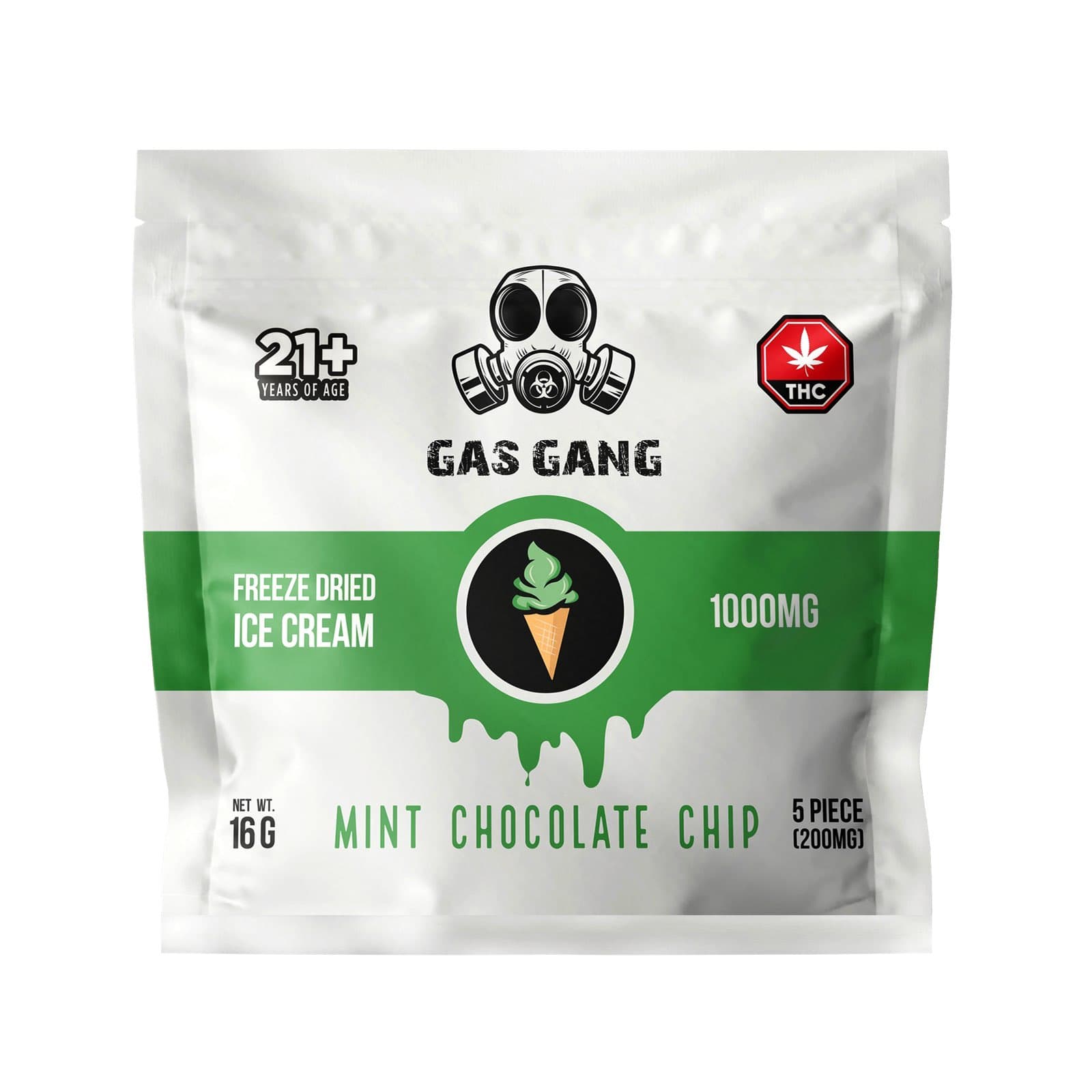 Gas Gang Mint Chocolate Chip - Edible