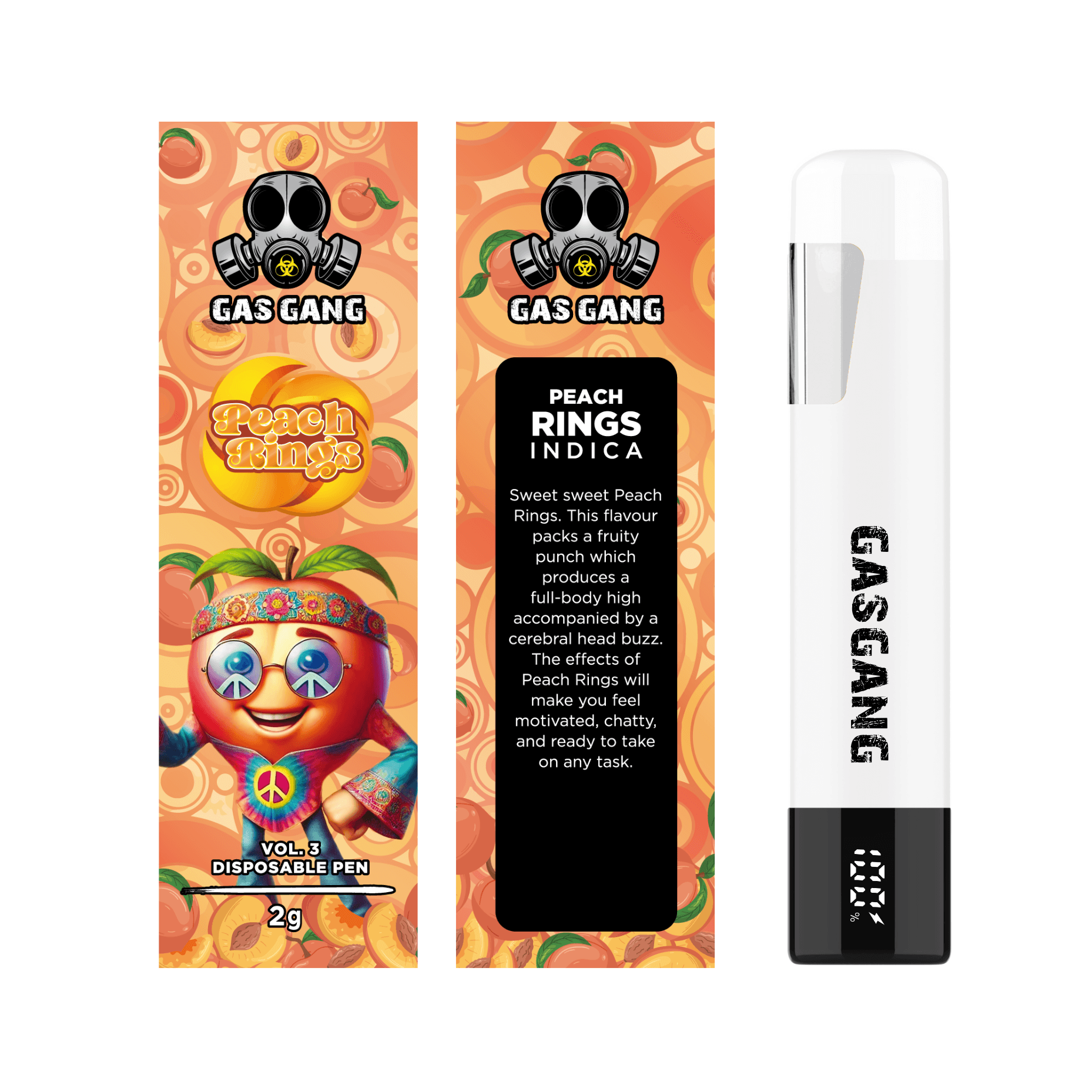 Peach Rings - 2g Flavour Vape