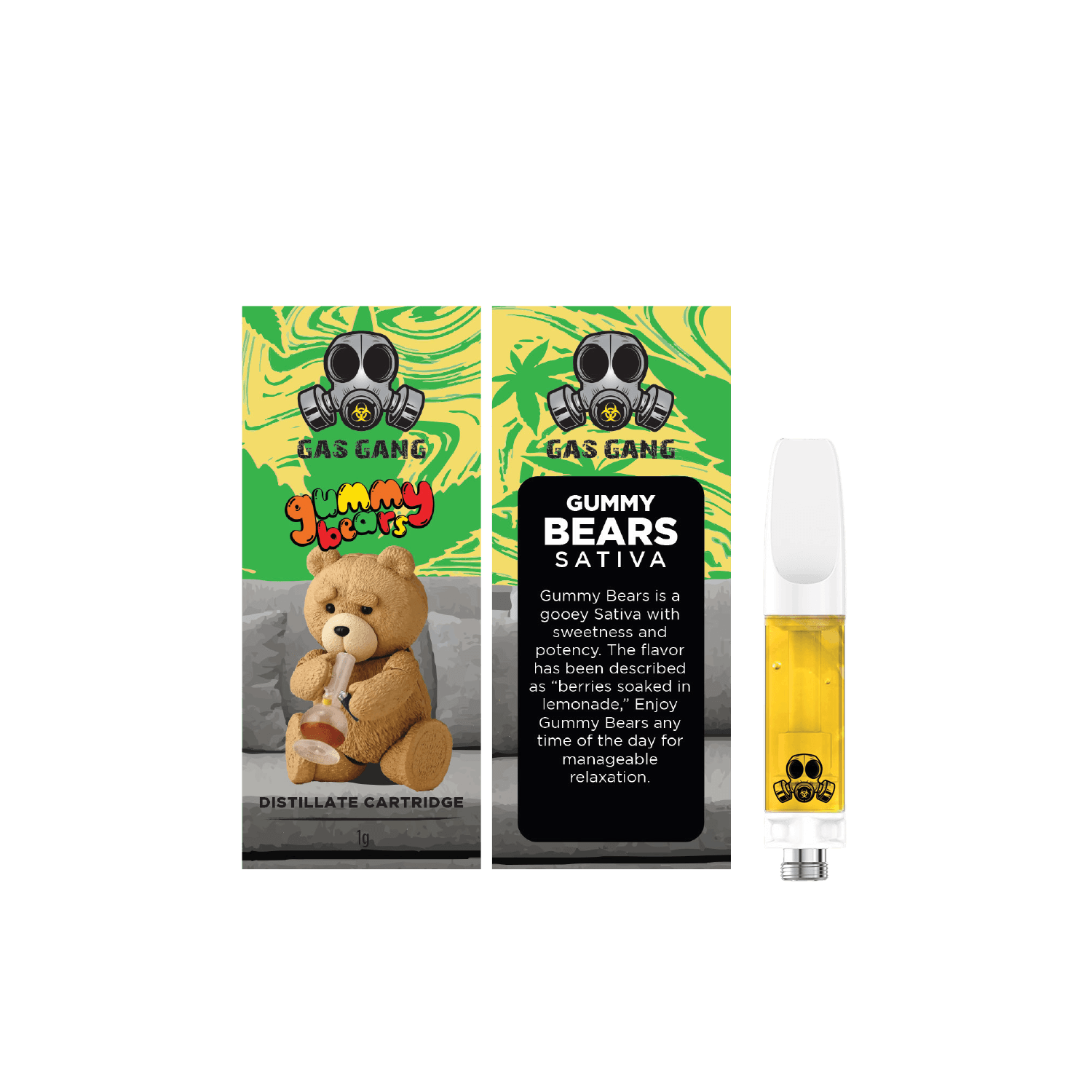 Gummy Bears - 1g Flavour Cart