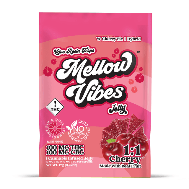 Cherry 1:1 THC:CBG - Balanced Gummies