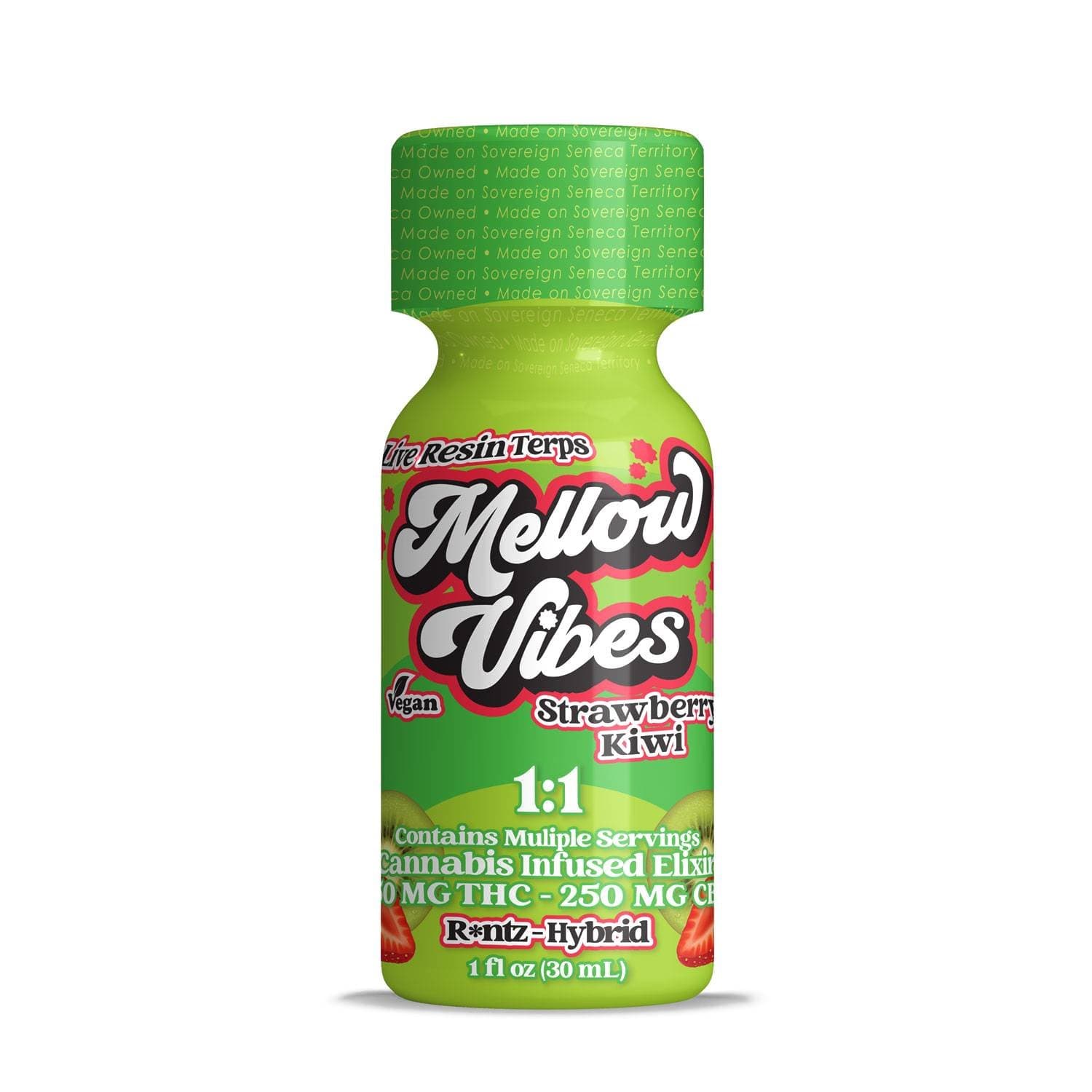 Strawberry Kiwi 1:1 THC:CBD - Elixir