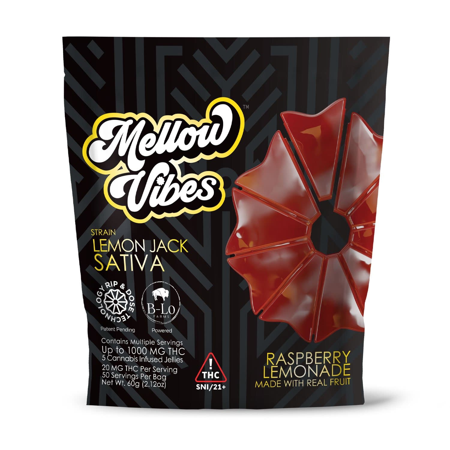 Raspberry Lemonade - Gummies 1000mg