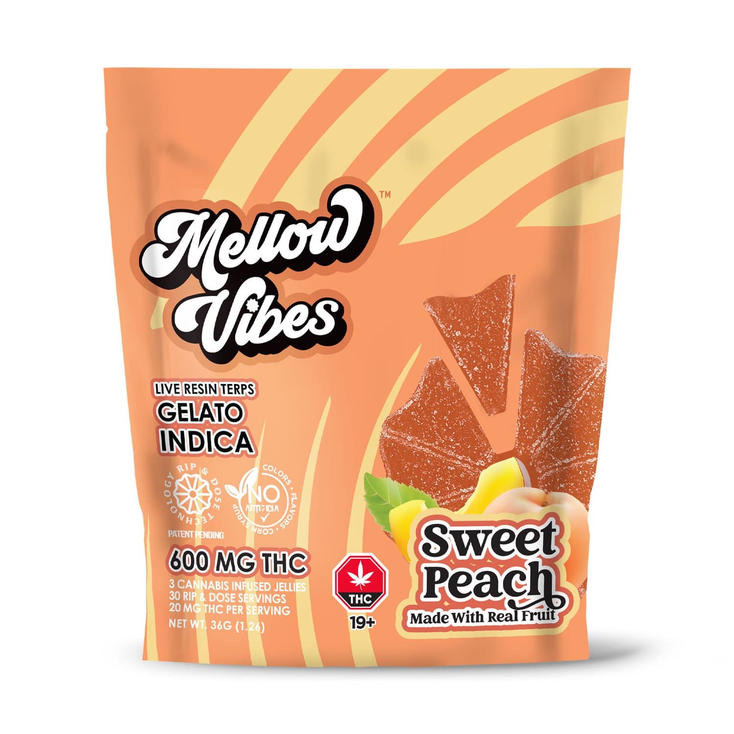 Sweet Peach - Gummies 600mg