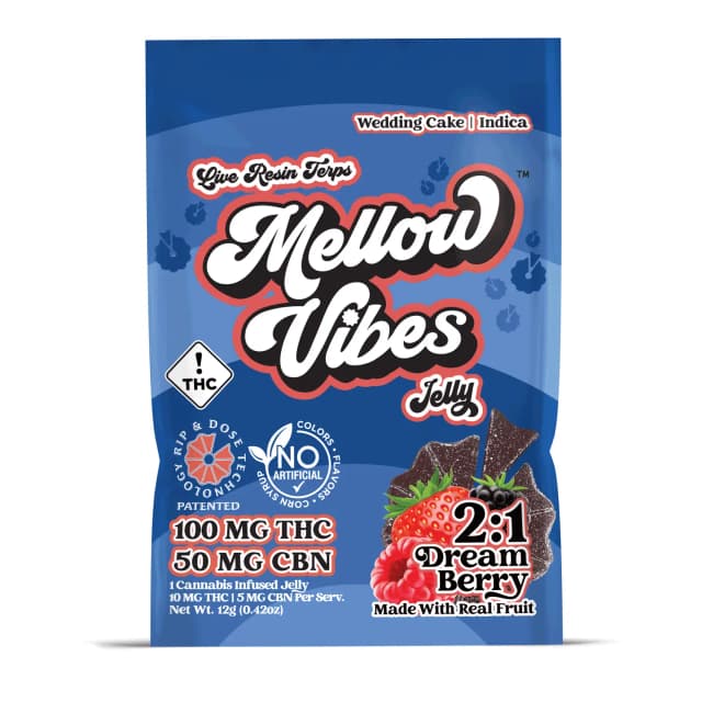 Dream Berry 2:1 THC:CBN - Balanced Gummies