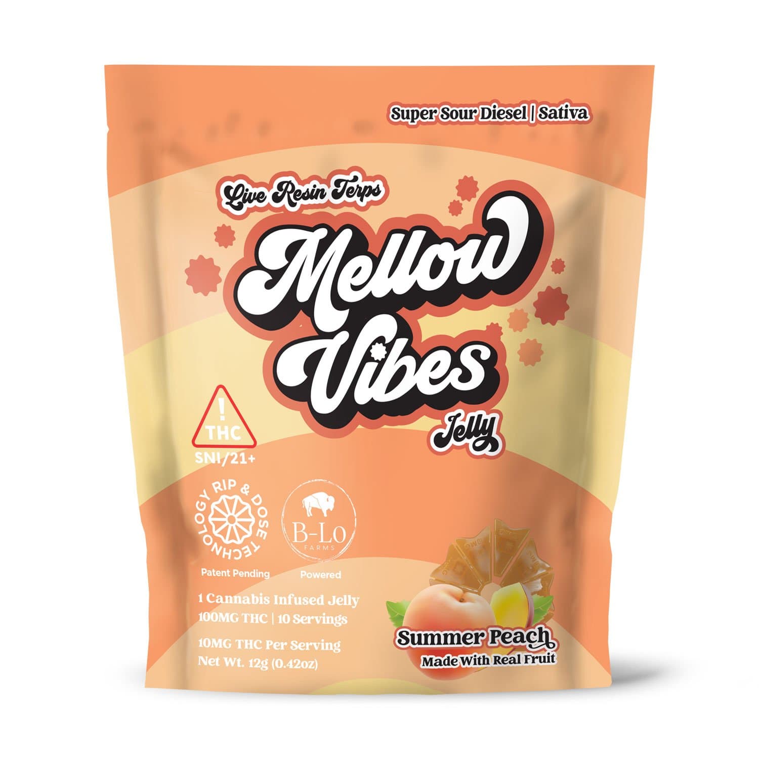 Summer Peach - Gummies 100mg