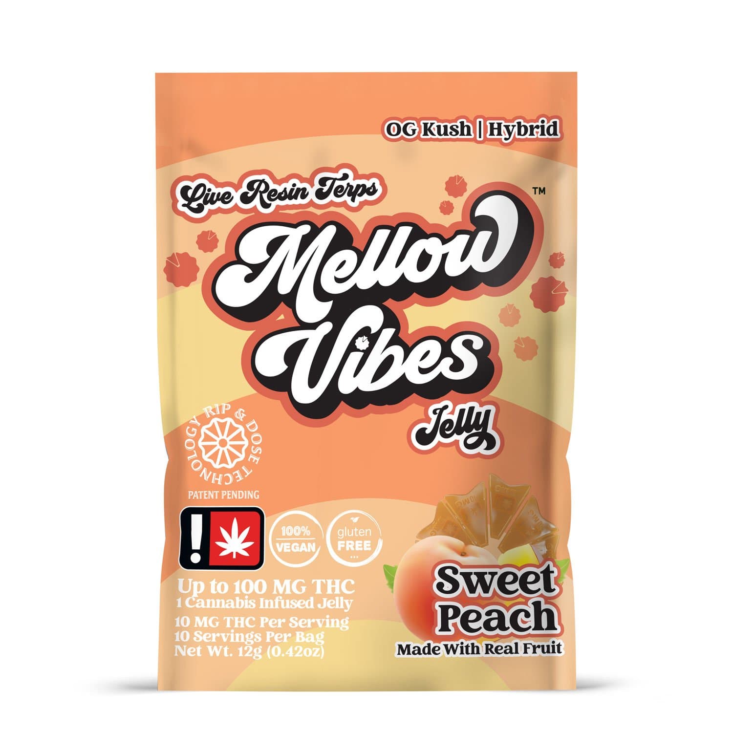 Sweet Peach - Gummies 100mg