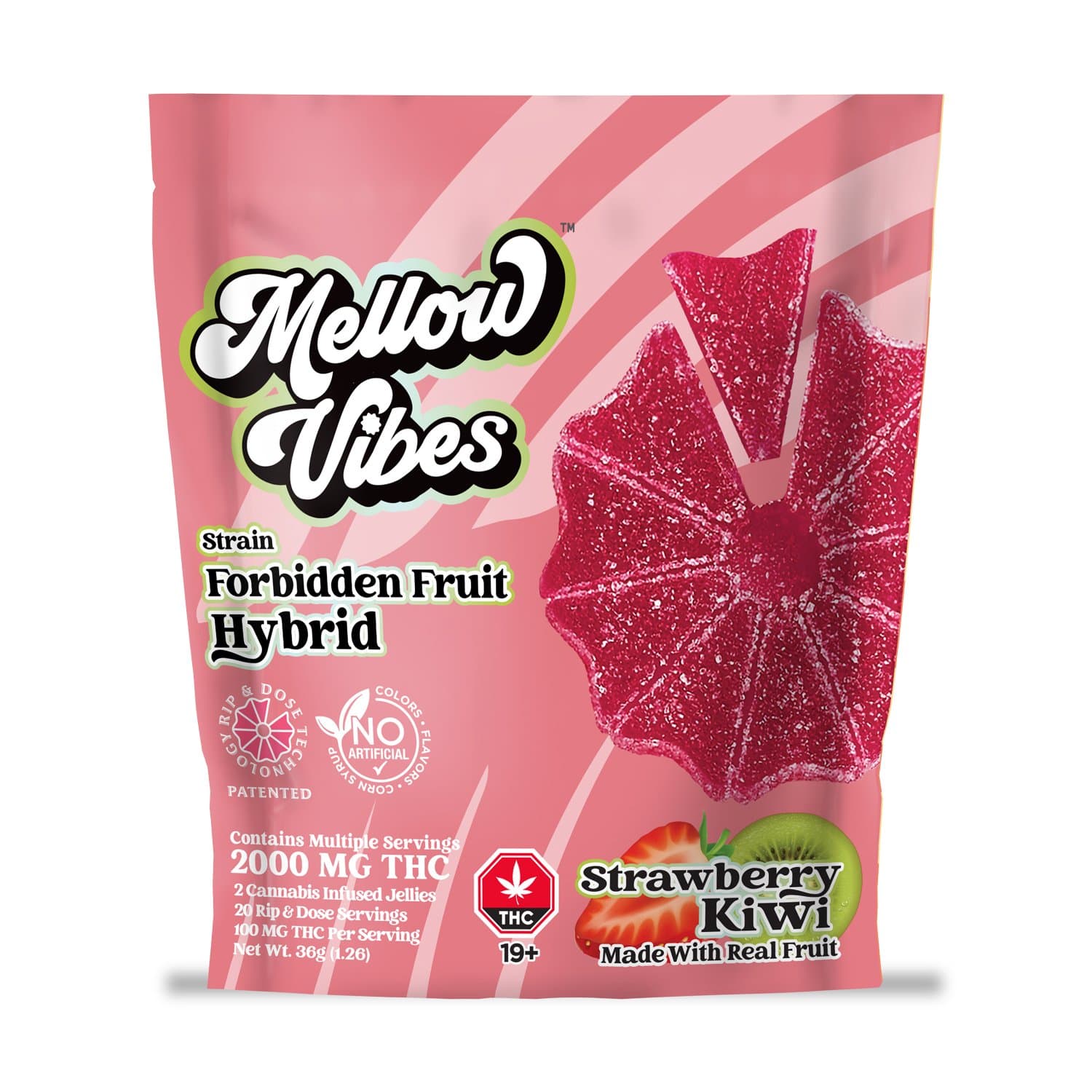 Strawberry Kiwi - Gummies 2000mg