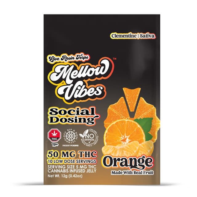 Orange - Social Dose 50mg