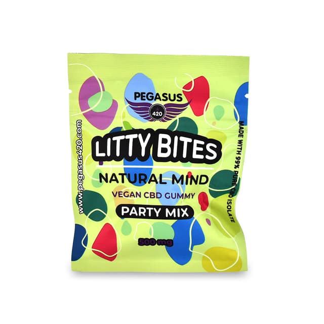 CBD Gummies Party Mix 500mg - Naturals