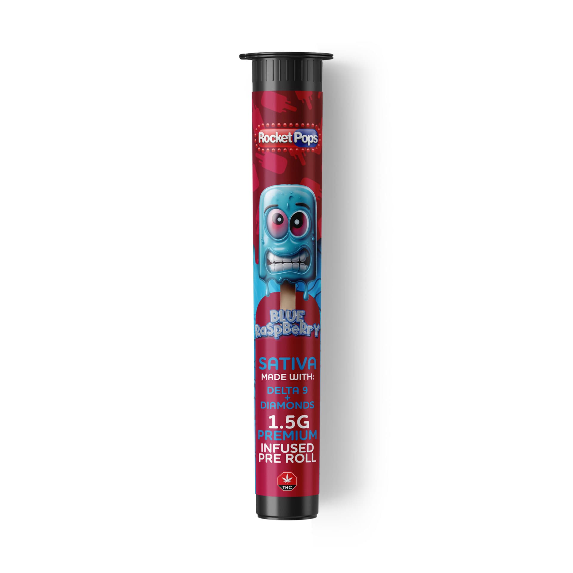 Blue Raspberry Infused - Pre-Rolls