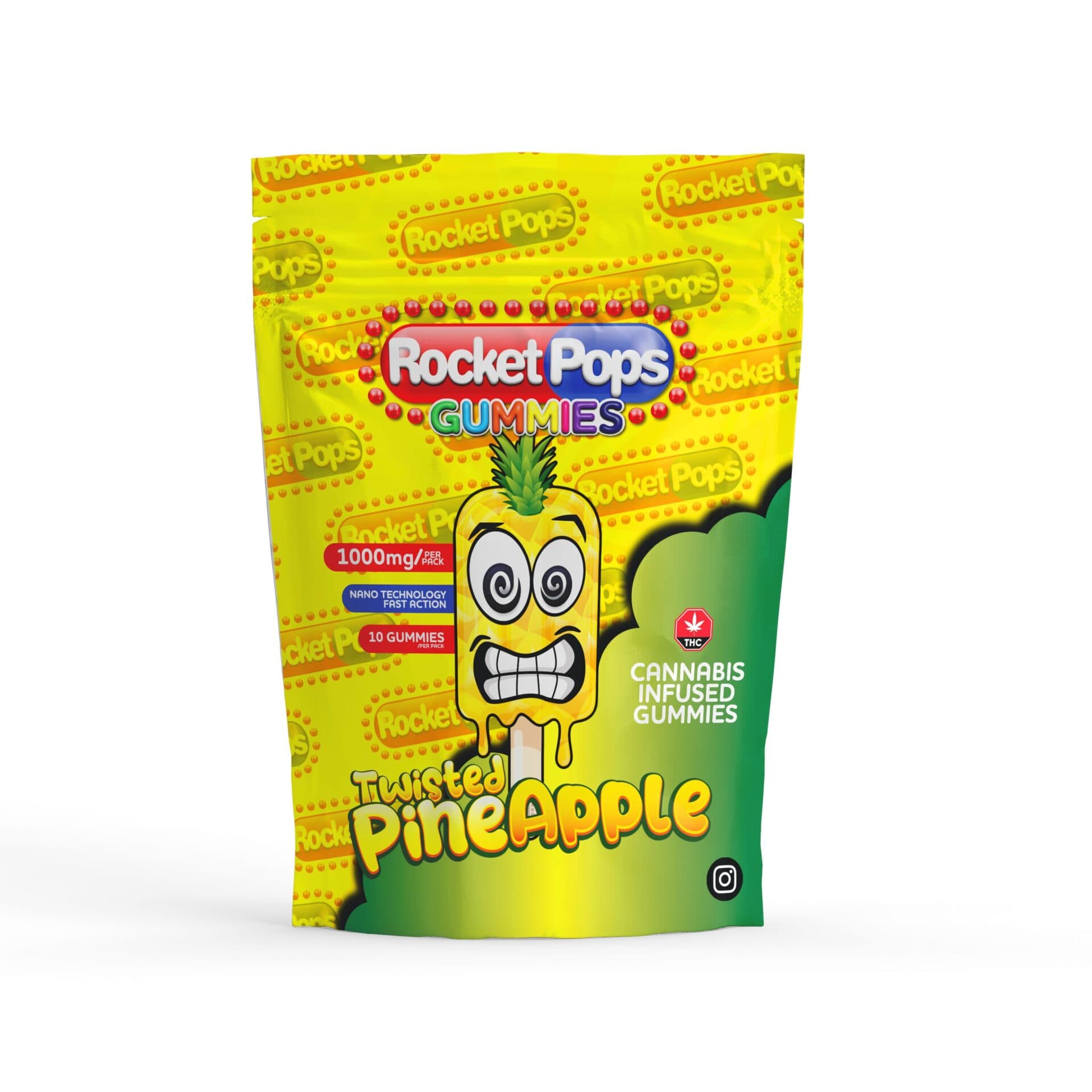 Twisted Pineapple - Gummies