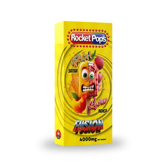 Candy Apricot+Lychee - Fusion 4g Vape