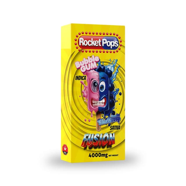 Bubble Gum+Burstin Blueberry - Fusion 4g Vape