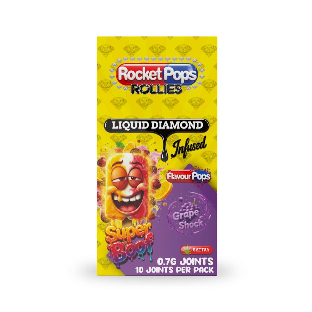 Super Boof + Grape Shock - Liquid Diamond Pre-Roll