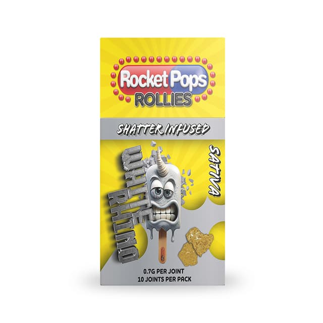 White Rhino - Shatter-Infused Pre-Roll