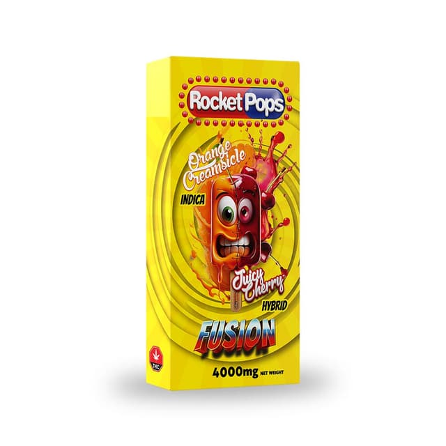 Orange Creamsicle+Juicy Cherry - Fusion 4g Vape