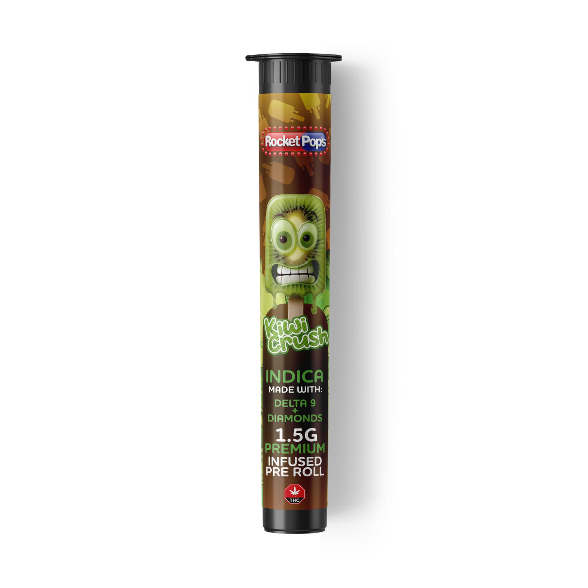 Kiwi Crush Infused - Pre-Rolls